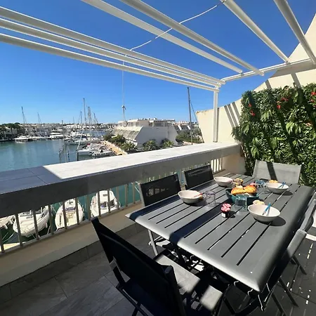 Le Plaisancier - Terrasse Vue Sur Le Port De Plaisance Parking * Le Grau-du-Roi
