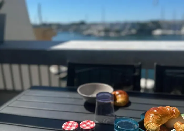 Le Plaisancier - Terrasse Vue Sur Le Port De Plaisance Parking *