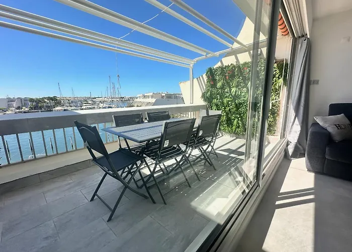 Le Plaisancier - Terrasse Vue Sur Le Port De Plaisance Parking Le Grau-du-Roi