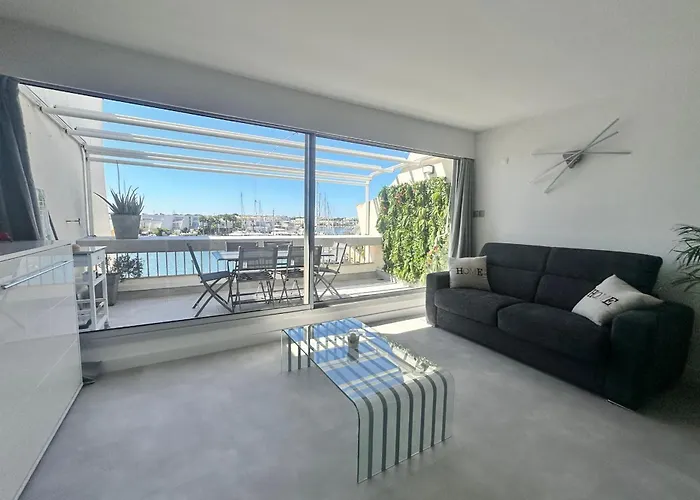 Le Plaisancier - Terrasse Vue Sur Le Port De Plaisance Parking Apartamento Le Grau-du-Roi